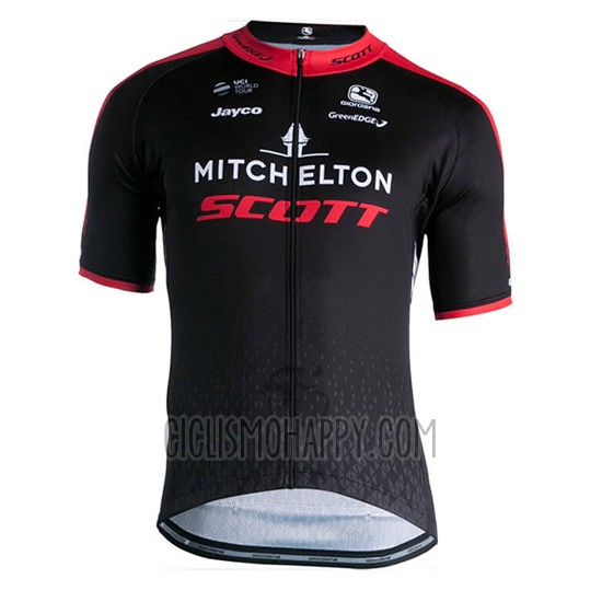 Scott Cycling Jersey Bib Short 2018 Short Sleeve Black Red